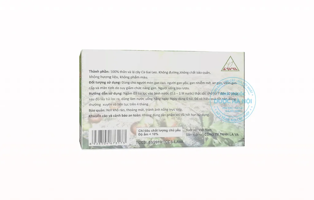 Trà Cà Gai Leo Lava