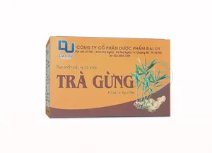 Trà gừng Đại Uy hỗ trợ giảm đau bụng kinh, cảm lạnh