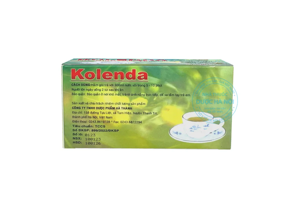 Trà thảo dược túi lọc Kolenda