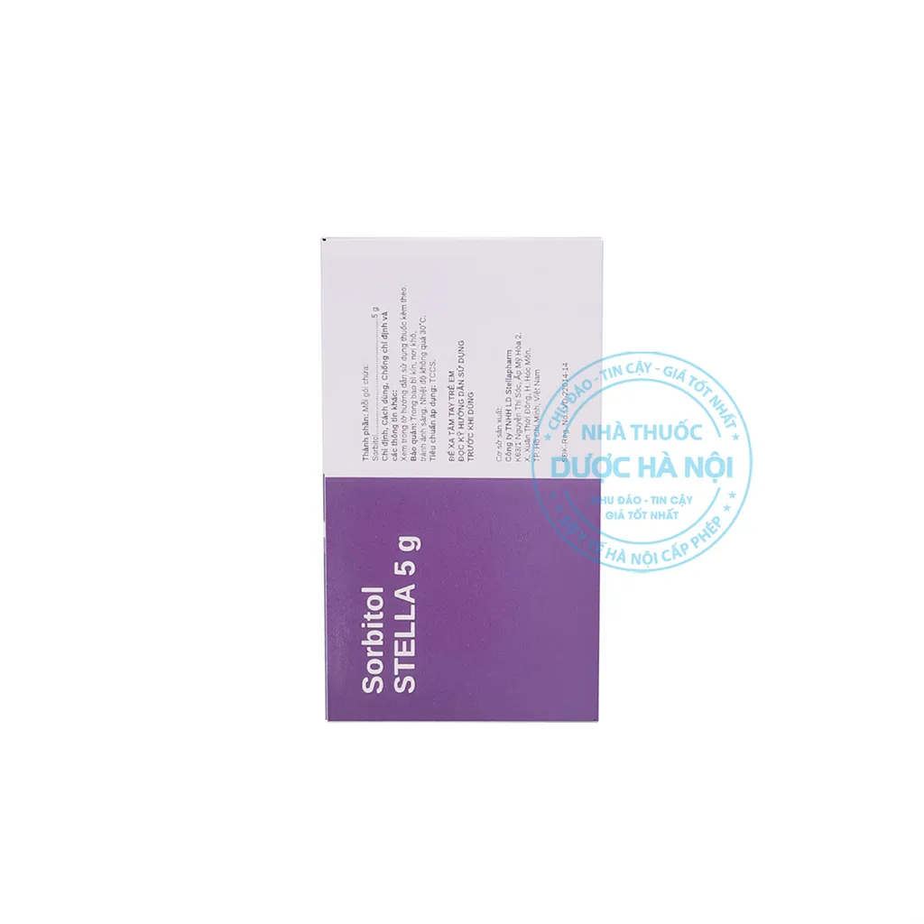 Thuốc bột Sorbitol 5g