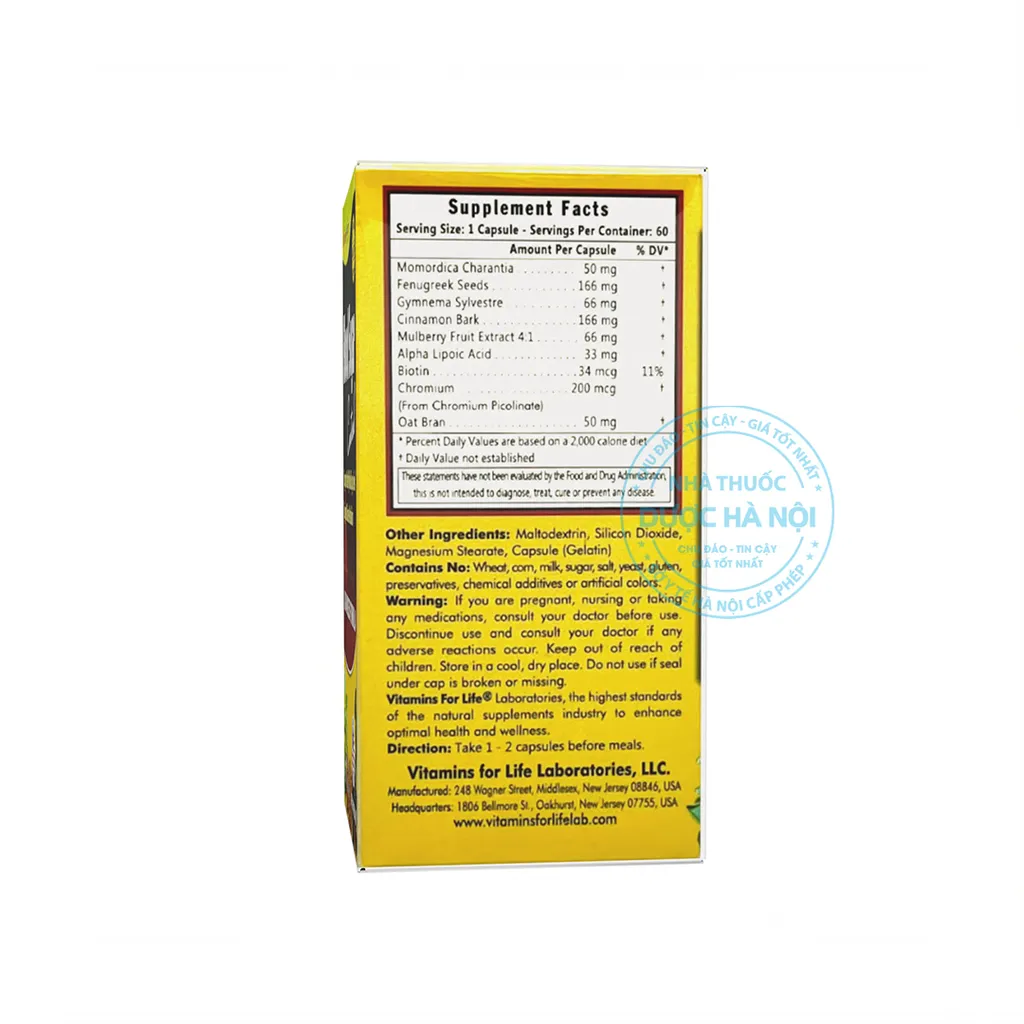 Viên uống Blood Sugar Control