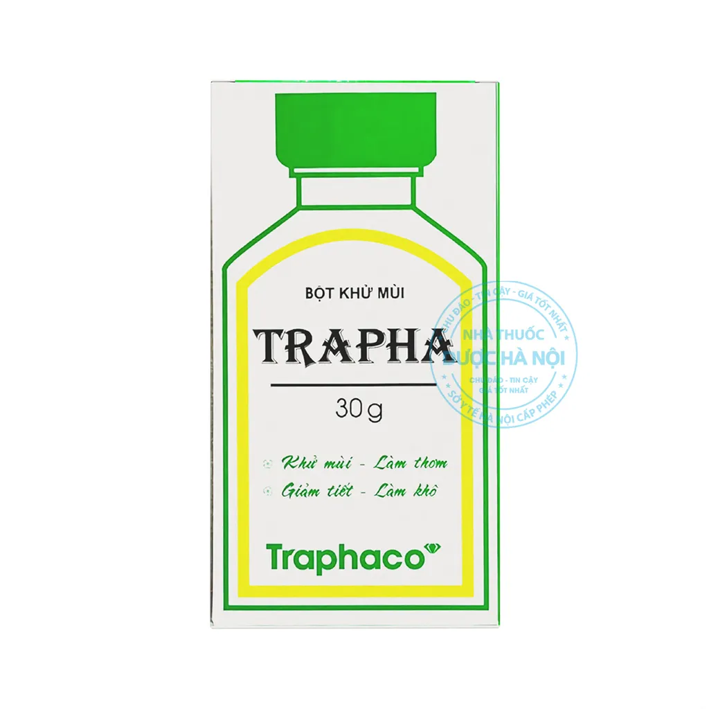 Bột khử mùi Trapha