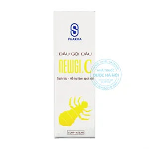 Dầu Gội Đầu Sạch Chí NewGi C giải quyết vấn đề rận, chấy, rệp trên da đầu