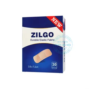 Băng dán cá nhân Zilgo 3.8x7.2cm băng bó và bảo vệ các vết thương nhỏ