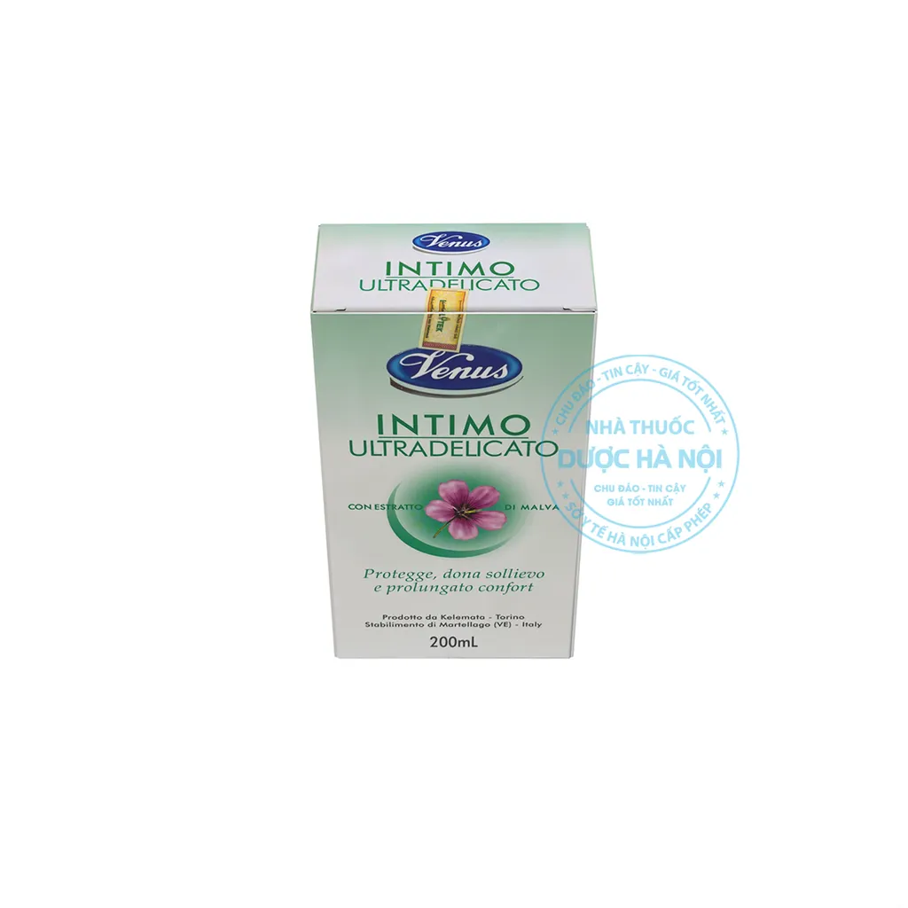 Dung dịch vệ sinh Venus Intimo Ultra Delicato hoa Cẩm Quỳ