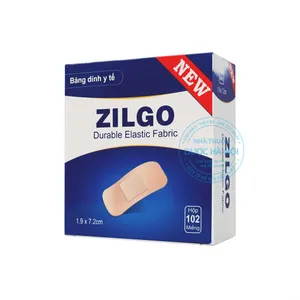 Băng dán nhân Zilgo 1.9 x 7.2cm chăm sóc các vết thương nhỏ, trầy xước