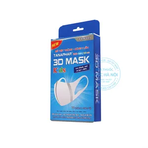 Khẩu trang TANAPHAR 3D MASK Kids bảo vệ sức khỏe hô hấp cho trẻ em từ 2 đến 8 tuổi