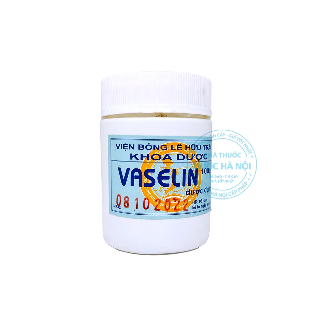 Vaselin Viện Bỏng Quốc Gia dưỡng ẩm an toàn cho người có làn da khô, nứt nẻ