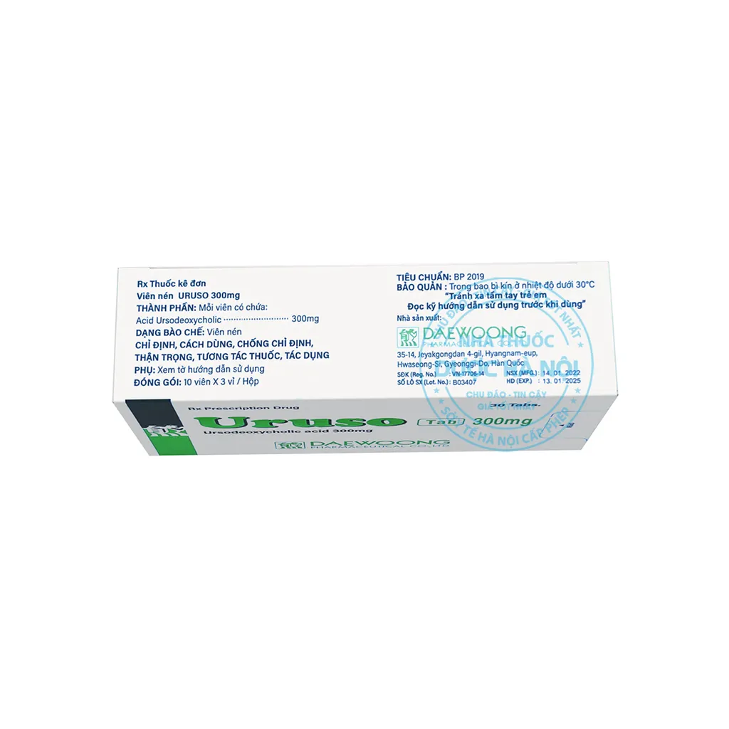 Thuốc Uruso 300mg