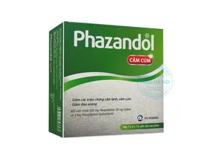 Thuốc Phazandol cảm cúm giảm nhẹ các triệu chứng khó chịu do cảm cúm gây ra