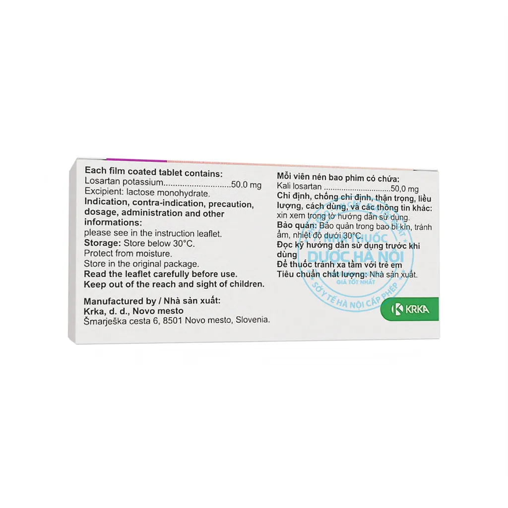 Viên nén Lorista H 50mg/12.5mg