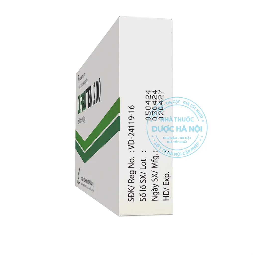 Thuốc Cefbuten 200mg