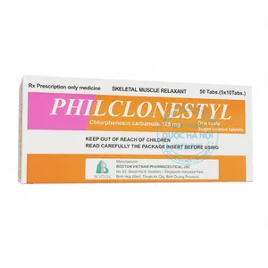 Thuốc giãn cơ Philclonestyl 125mg giảm đau và co cứng cơ