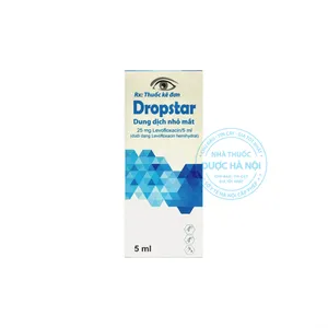 Thuốc nhỏ mắt Dropstar điều trị các bệnh lý mắt do vi khuẩn