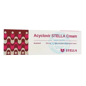 Kem bôi ngoài da Acyclovir Stella Cream điều trị bệnh trên da do virus