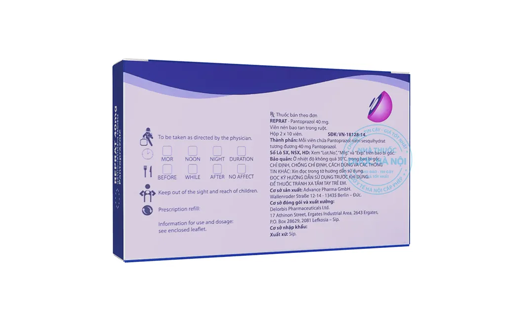Thuốc Reprat 40mg