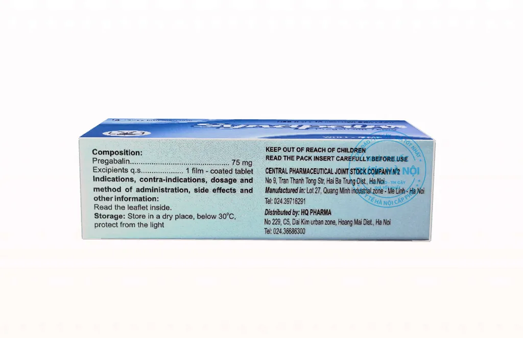 Thuốc Synapain 75mg