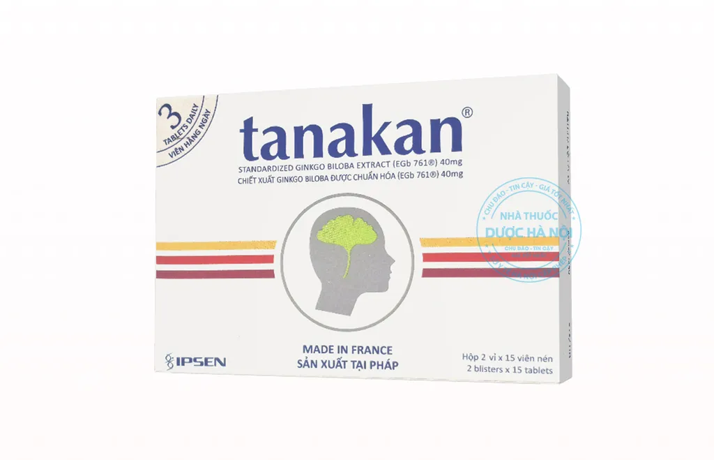Thuốc Tanakan 40mg
