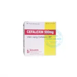 Thuốc kháng sinh Cefalexin 500mg