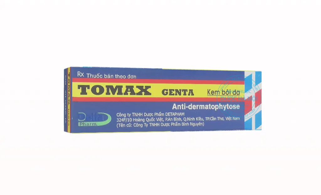 Kem bôi da Tomax Genta