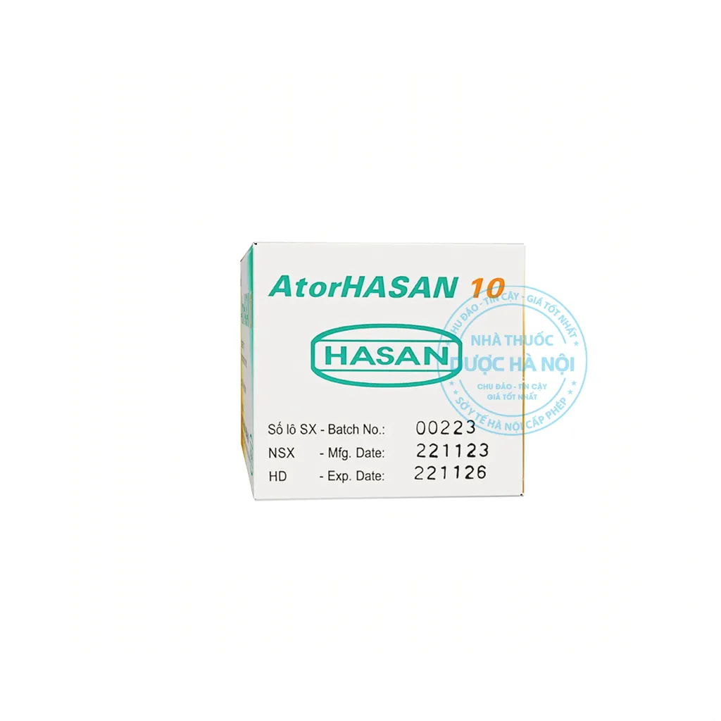 Thuốc AtorHasan 10mg