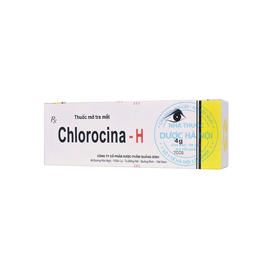 Thuốc mỡ tra mắt Chlorocina-H