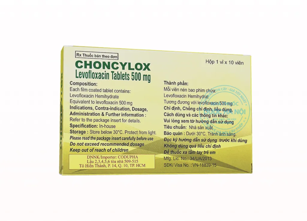 thuốc Choncylox