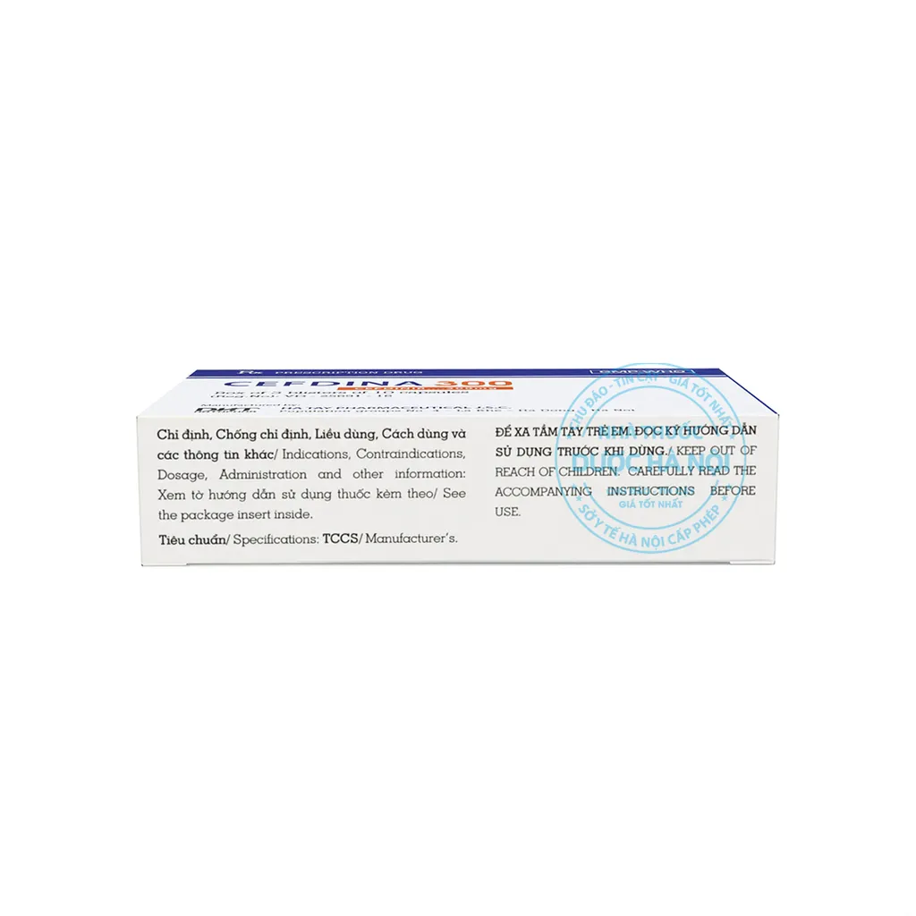 Thuốc Cefdina 300mg