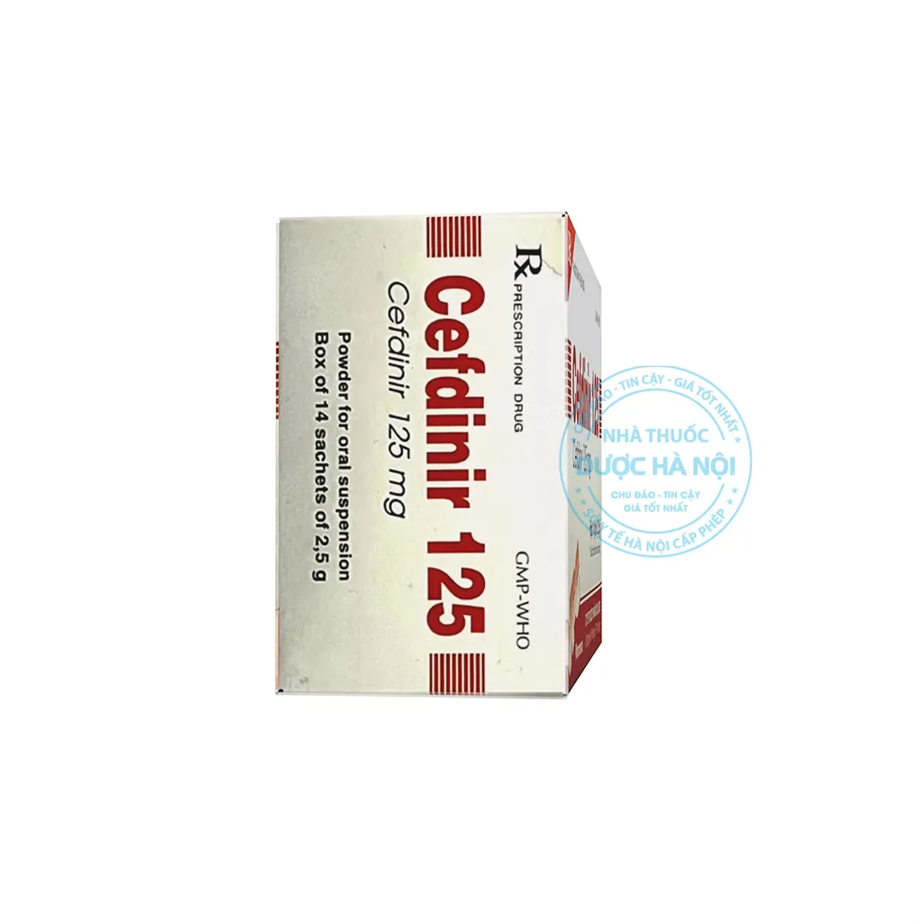 Cefdinir 125 cửu long