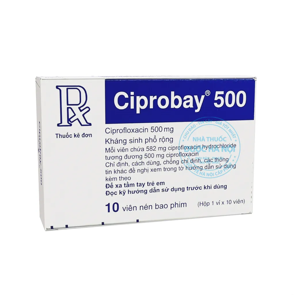Thuốc Ciprobay 500mg