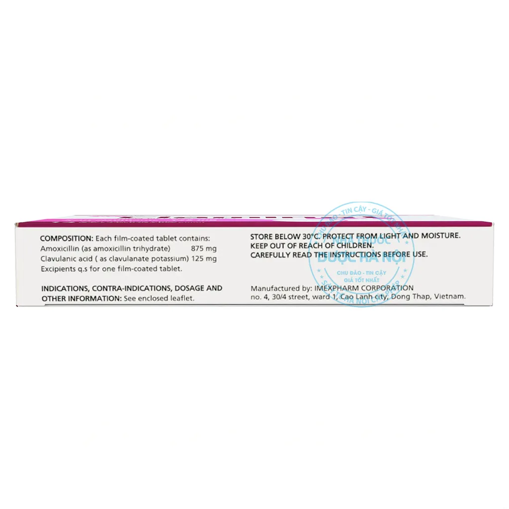 Thuốc Claminat 1g