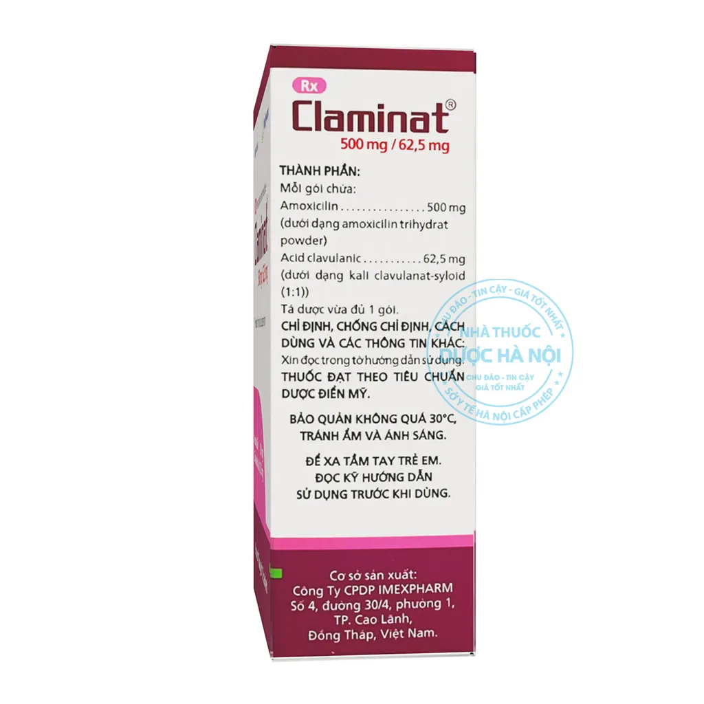 Claminat 500mg/62.5mg