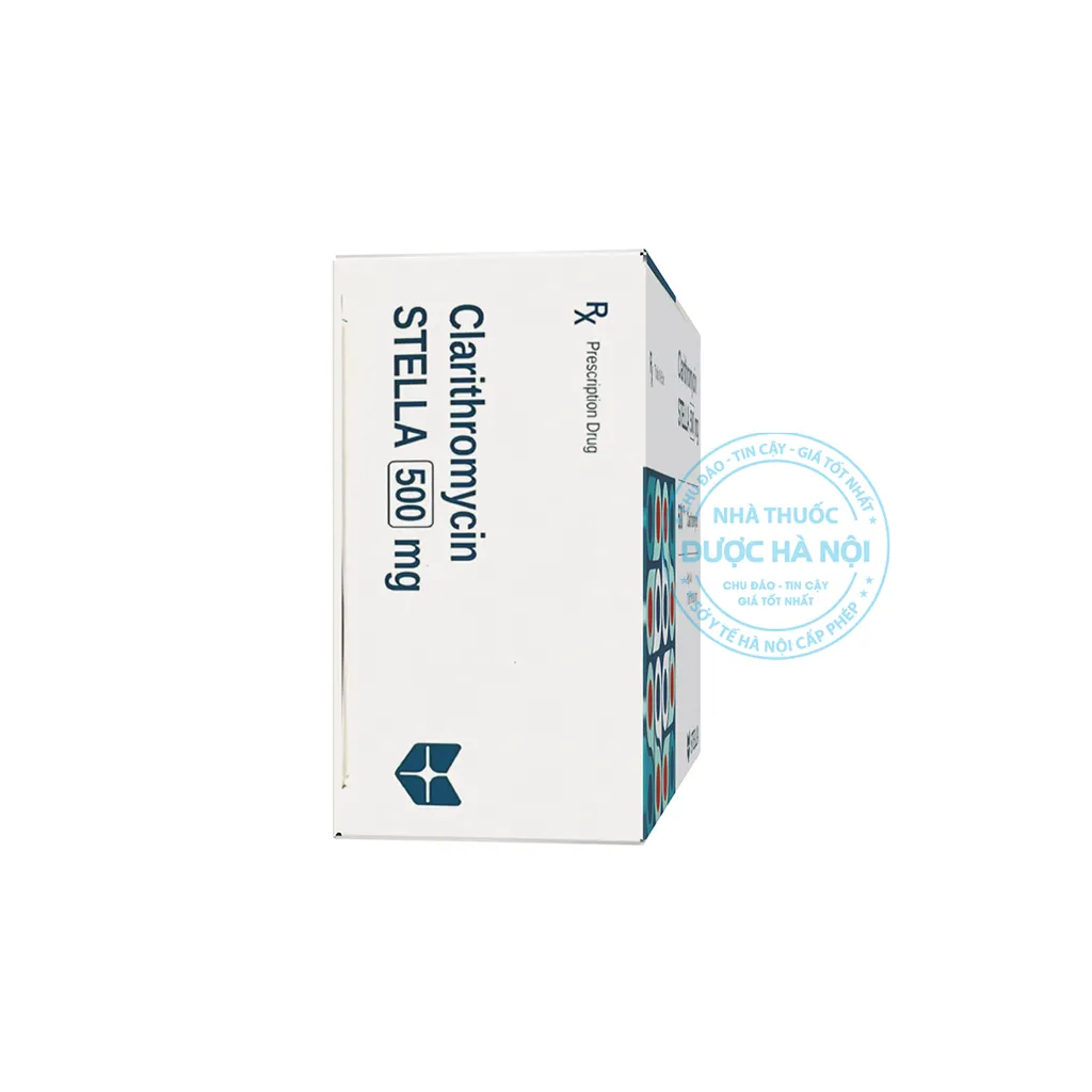 Thuốc Clarithromycin Stella 500mg