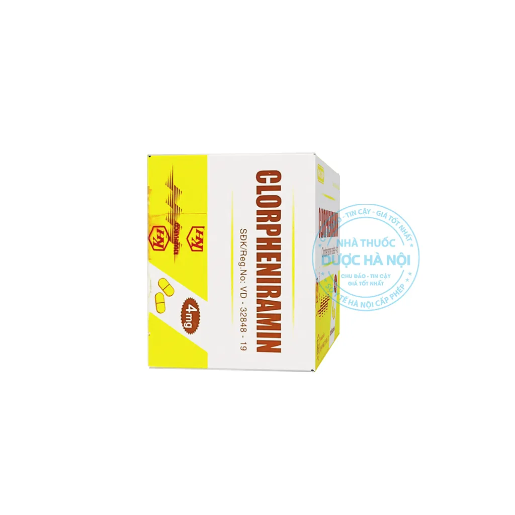 Thuốc Clorpheniramin 4mg