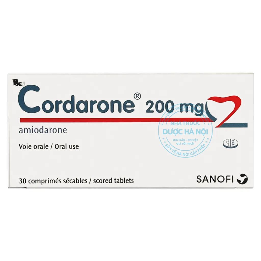 Thuốc Cordarone 200mg