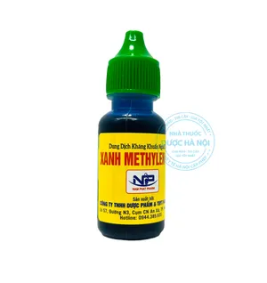 Dung dịch Xanh Methylen 1% thuốc bôi ngoài da kháng khuẩn