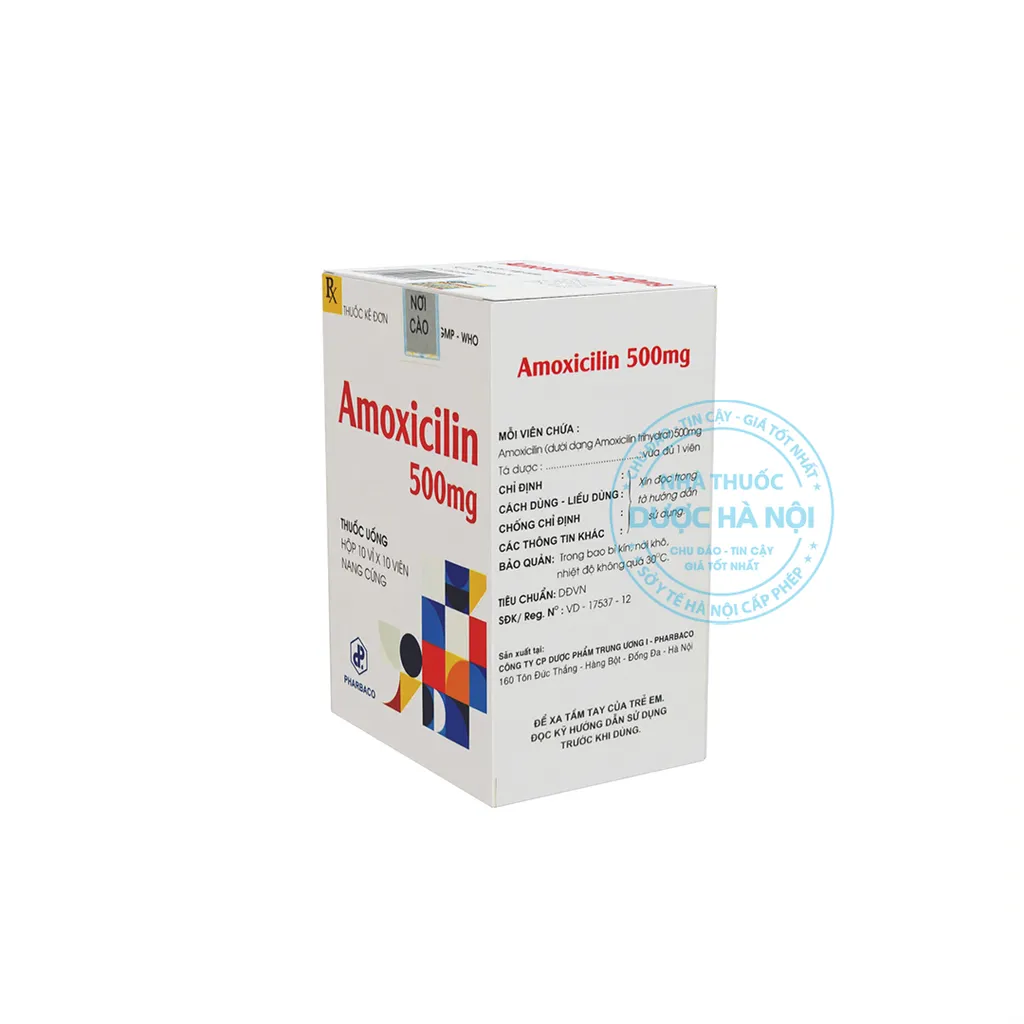 Thuốc Amoxicilin 500mg TW1