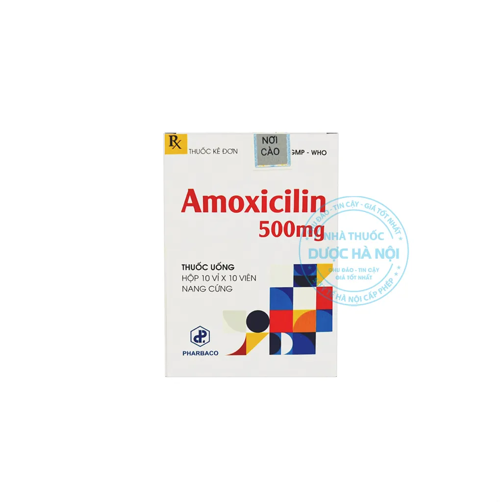 Thuốc Amoxicilin 500mg TW1