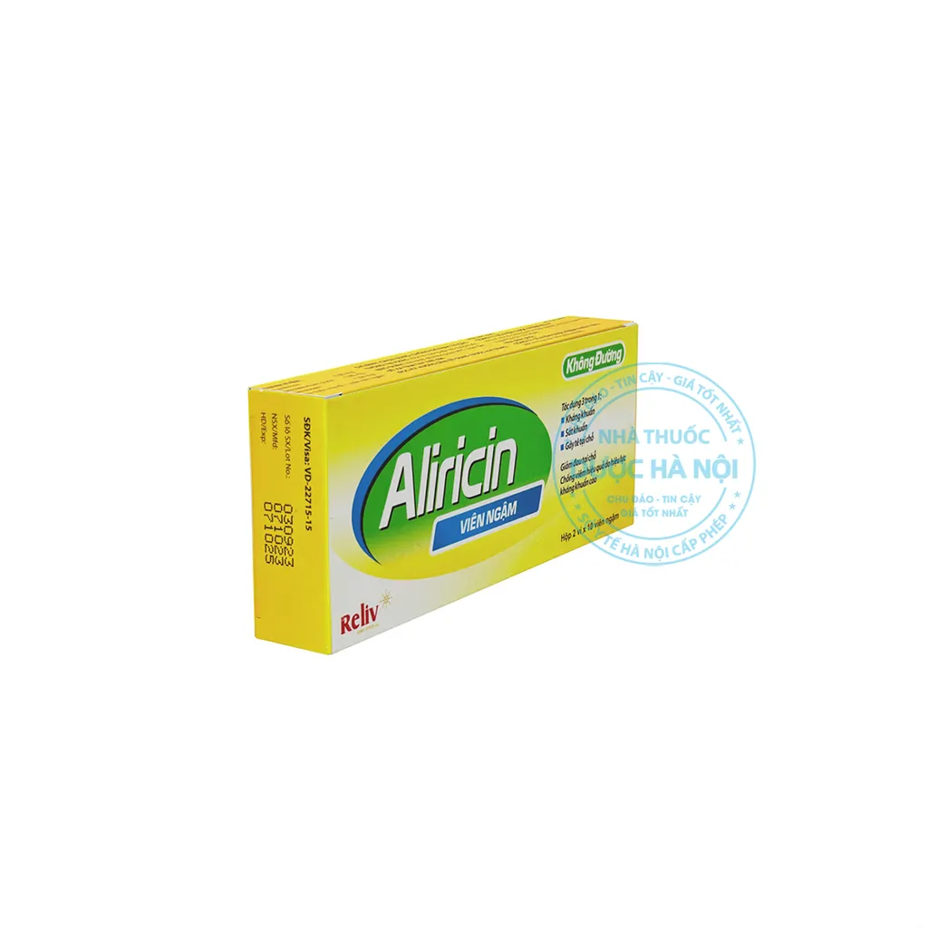 Viên ngậm Aliricin