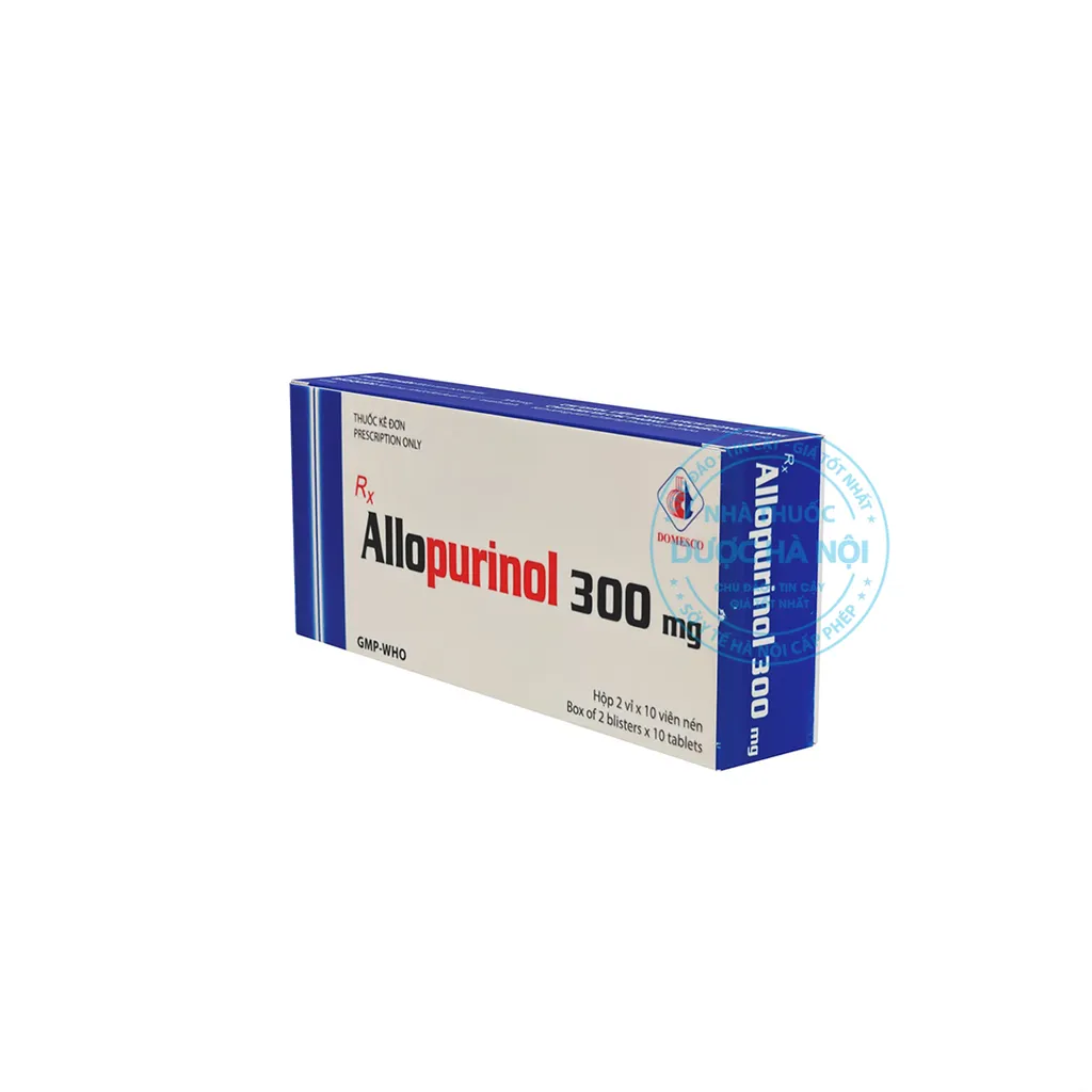 Thuốc Allopurinol 300mg