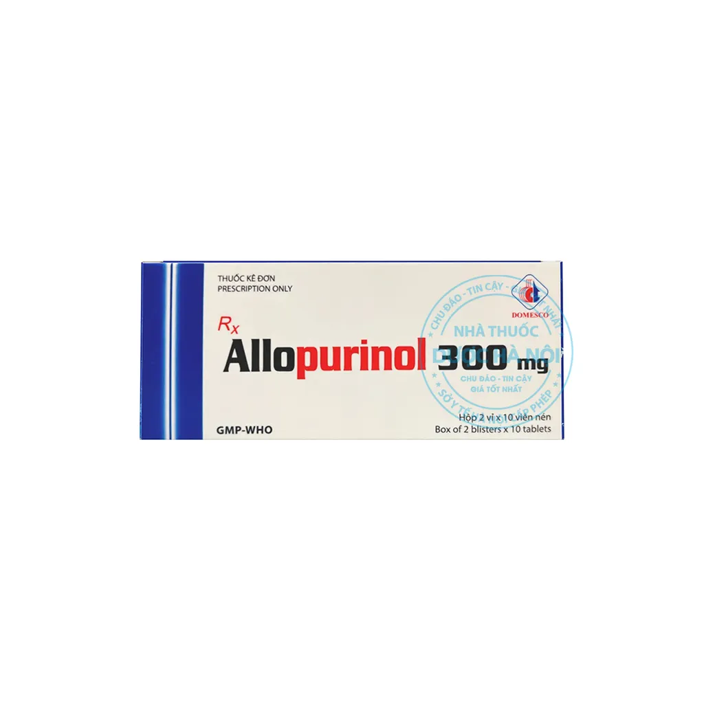 Thuốc Allopurinol 300mg