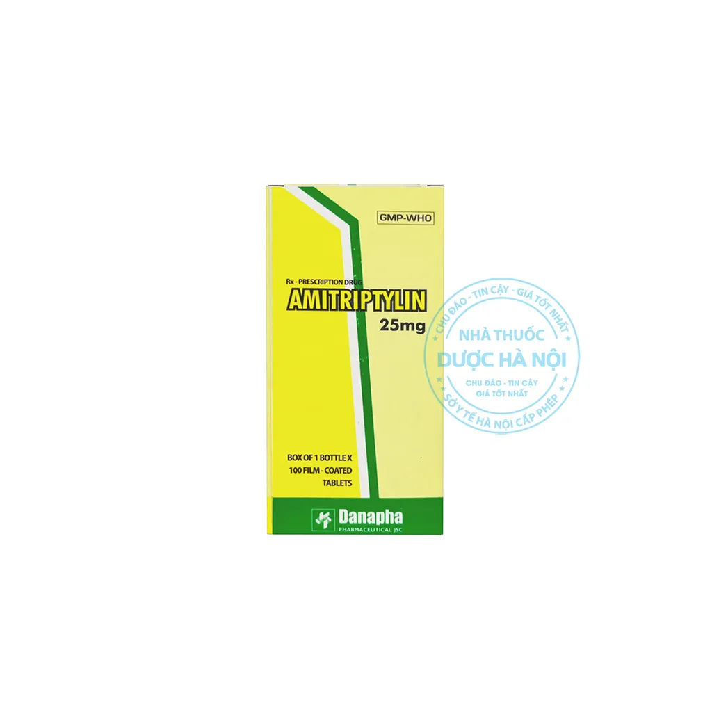 Thuốc Amitriptylin 25mg