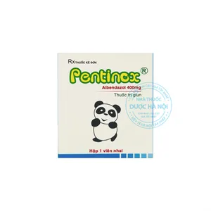 Viên nhai Pentinox 400 điều trị các bệnh nhiễm ký sinh trùng