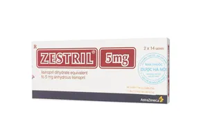 Zestril 5mg (1 Hộp x2 vỉ/ 28 Viên)