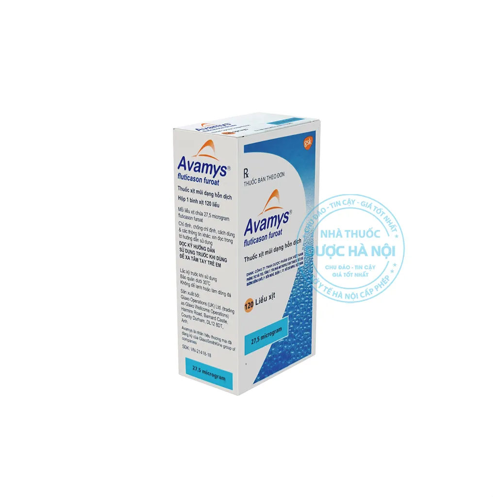 Thuốc xịt mũi Avamys 27.5mcg