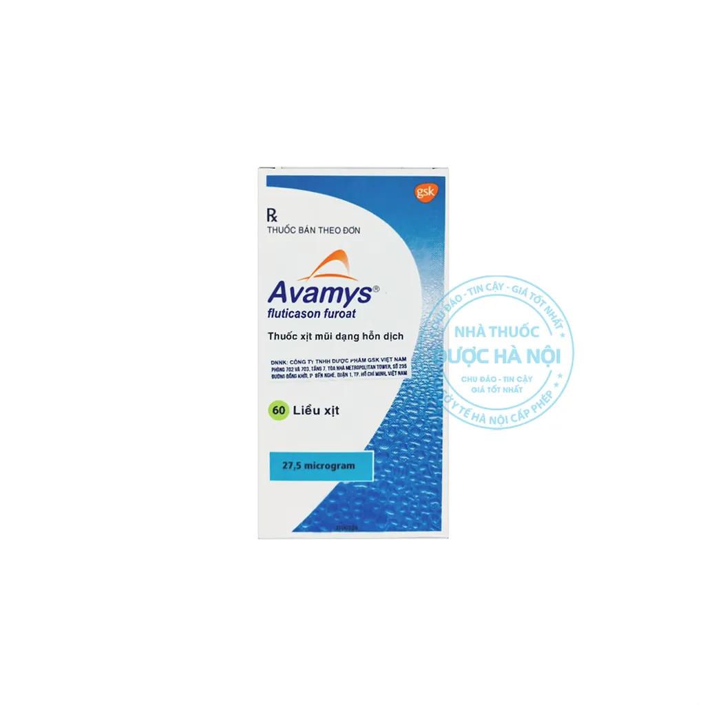 Thuốc Avamys 27.5mcg 60 liều