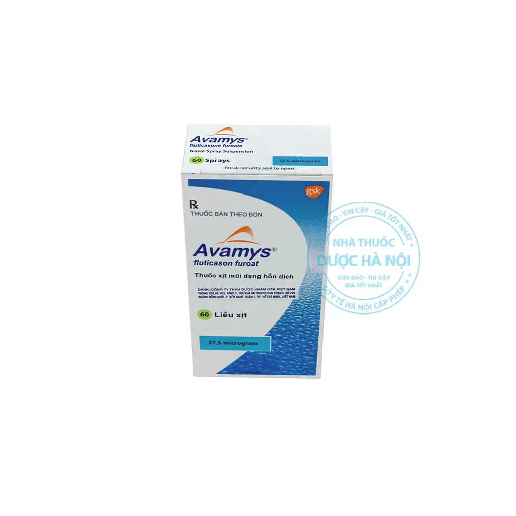 Thuốc Avamys 27.5mcg 60 liều