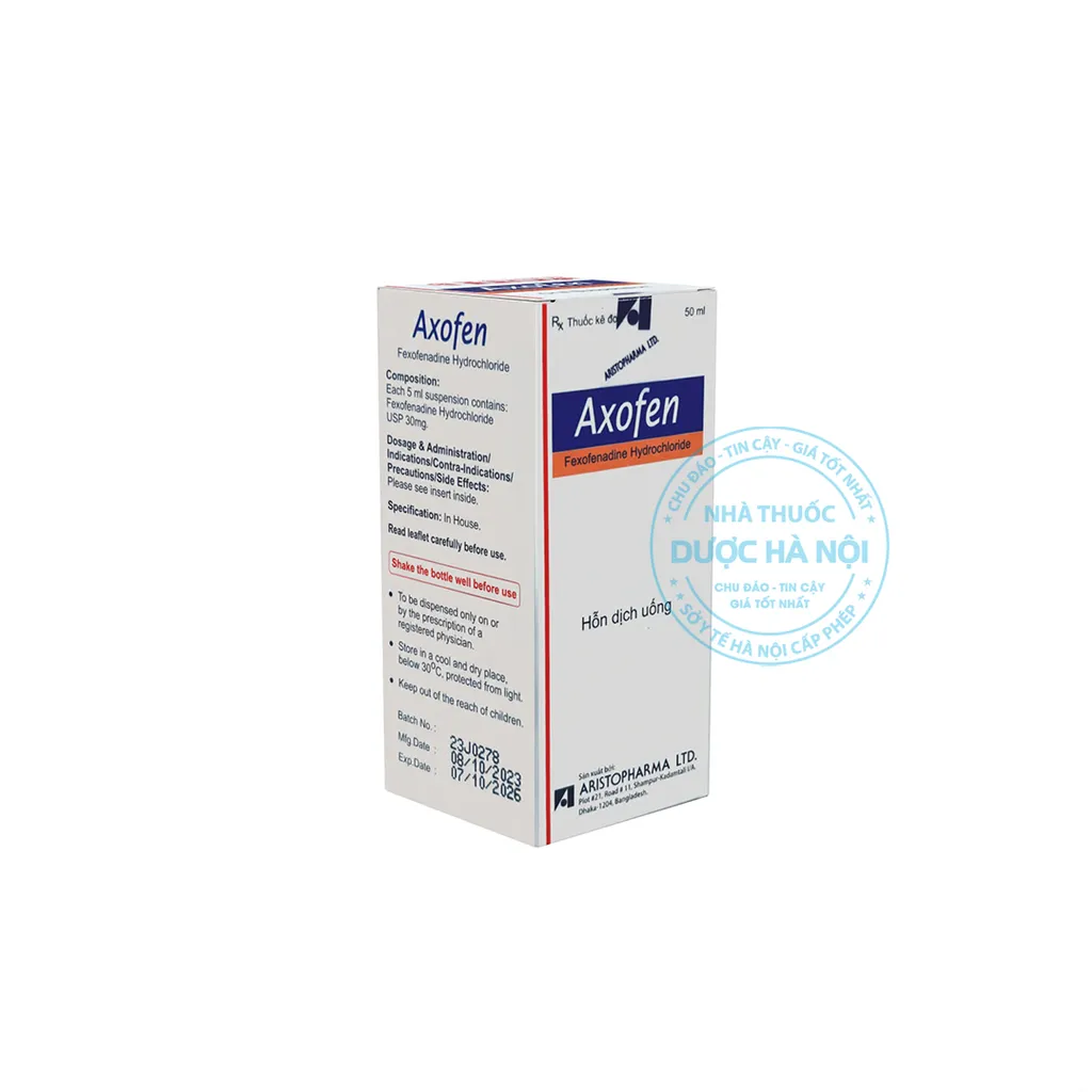 Hỗn dịch uống Axofen