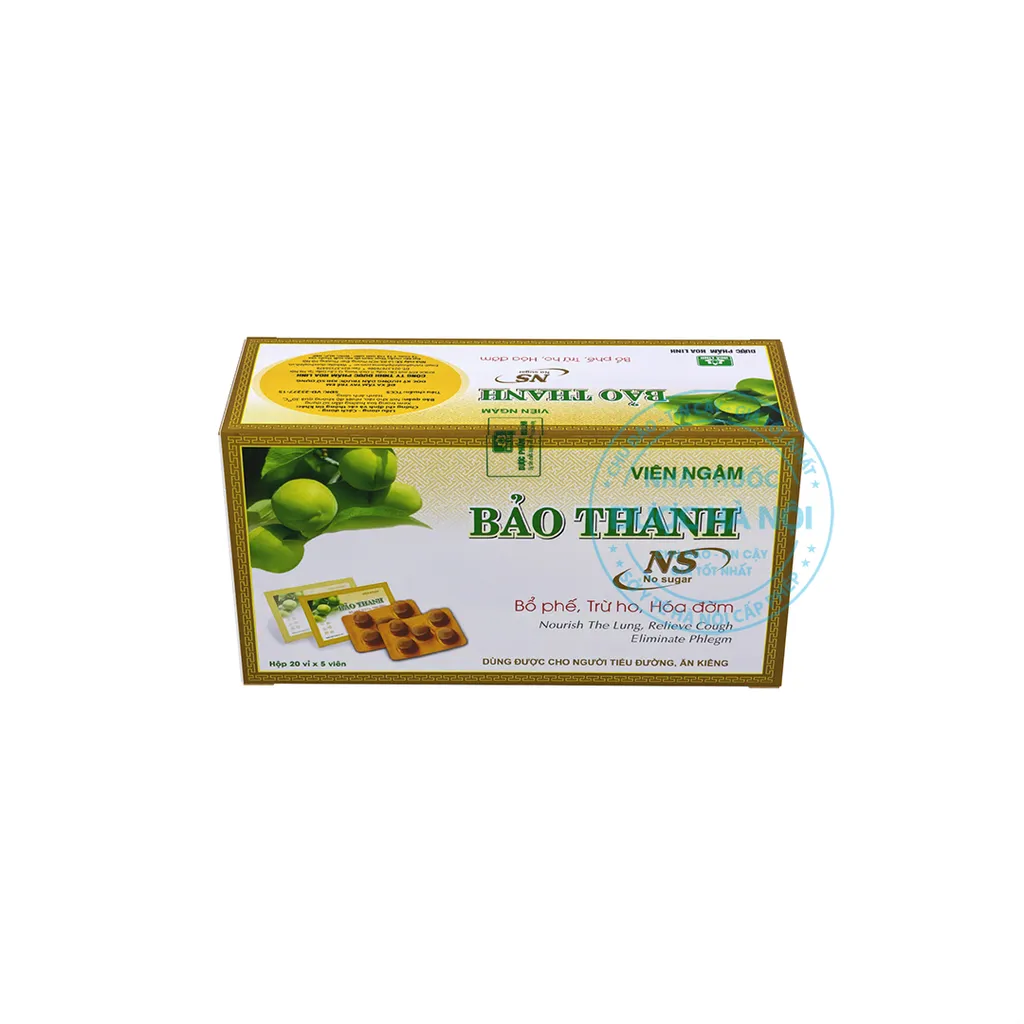 Viên ngậm Bảo Thanh không đường