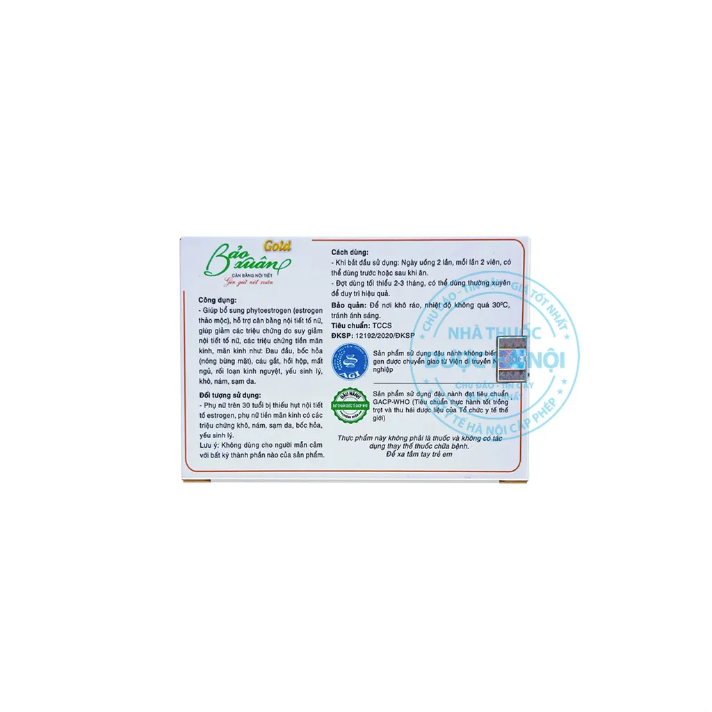 Thực phẩm bổ sung Bảo Xuân Gold